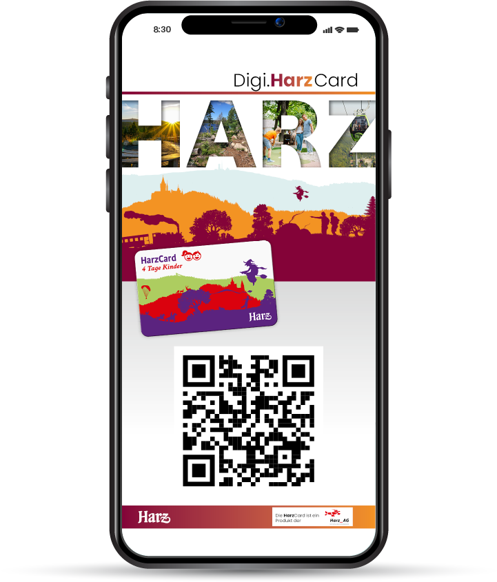 Digi.HarzCard 4 Tage (Kind)
