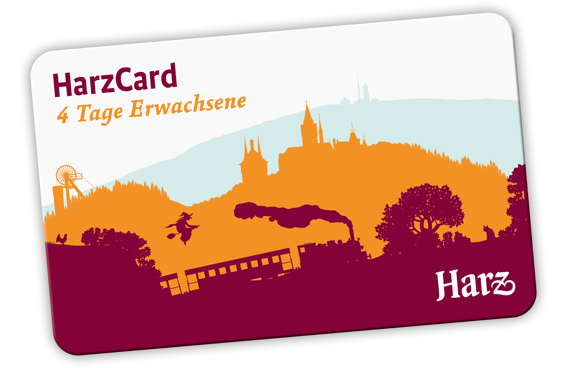 HarzCard 4 Tage (Erwachsene)